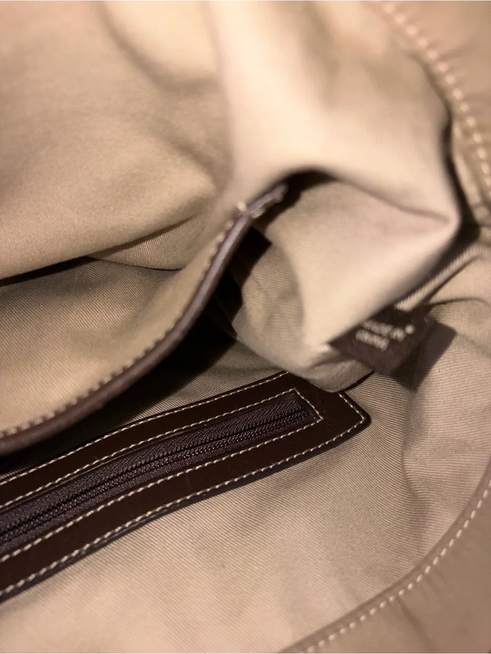 Coach duffel khaki